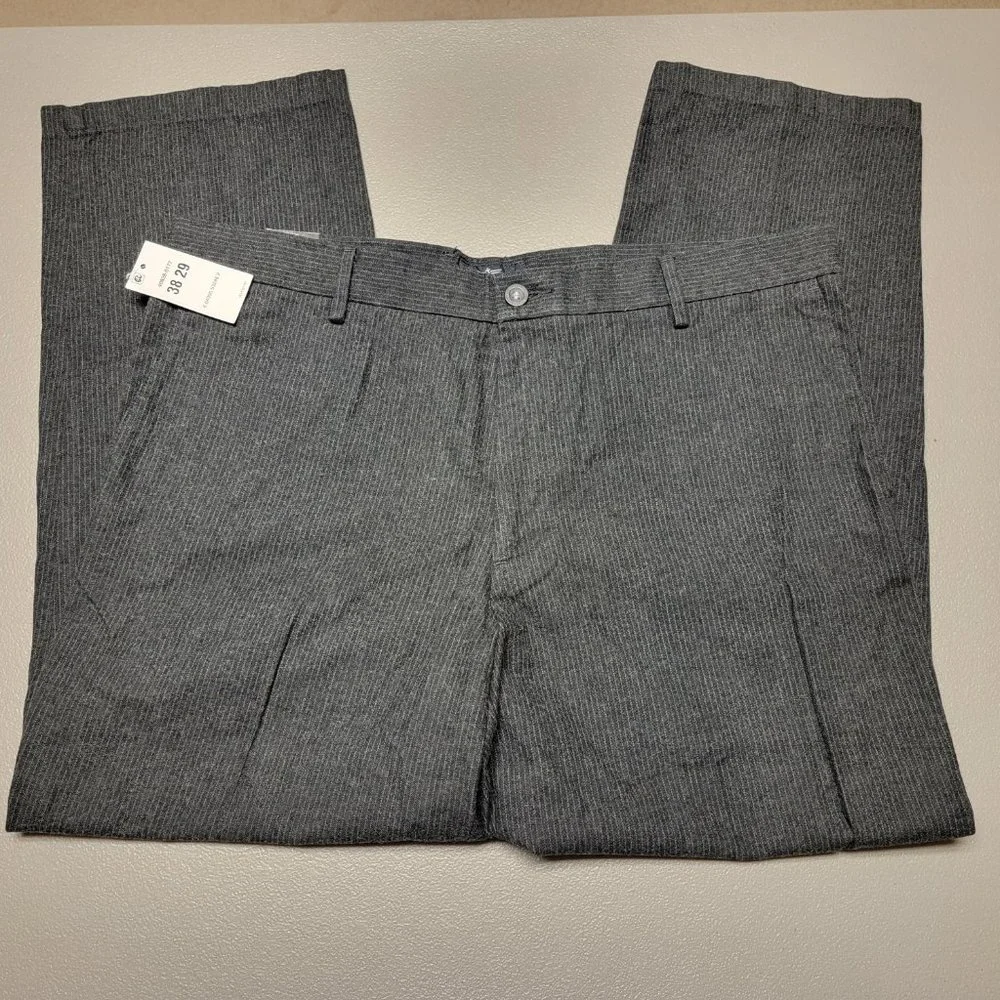 Dockers D2 Signature Khaki Pants - Straight Fit - Flat Front -‎ 38x29 NWT